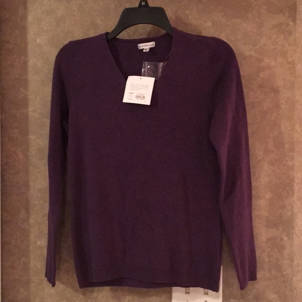 V-neck sweater